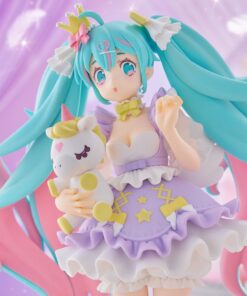 Alternative view of Hatsune Miku Tenitol Yumekawa Princess Lavender Ver. 21 cm
