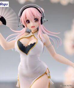 Alternative view of Super Sonico Trio-Try-iT  White China Dress Ver. 21 cm