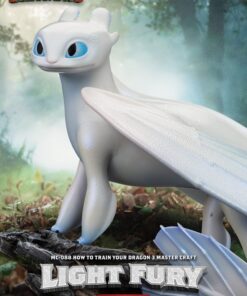 Alternative view of How To Train Your Dragon 3: Master Craft Light Fury 29 cm