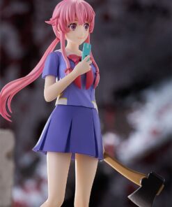 Alternative view of Mirai Nikki Pop Up Parade Statue Yuno Gasai 17 cm