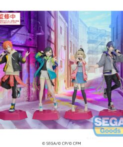 Bundel: Hatsune Miku: Colorful Stage! Desktop x Decorate Collections Shinonome Akito, Shiraishi An, Azusawa Kohane & Aoyagi Toya