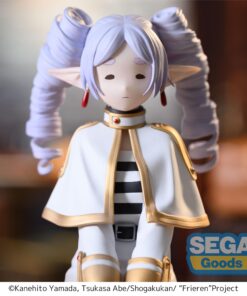 Alternative view of Frieren: Beyond Journey's End PM Perching Statue I have ringlets now 10 cm