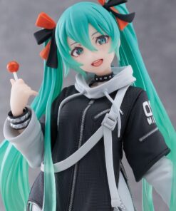 Hatsune Miku Wonderland Statue Fashion Punk Ver. 18 cm
