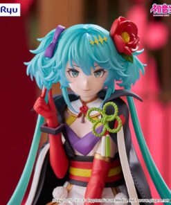 Hatsune Miku Noodle Stopper Statue Flower Fairy Camellia 15 cm