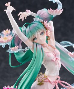 Alternative view of Hatsune Miku F:NEX 1/7 Statue Water Lily Ver. 27 cm