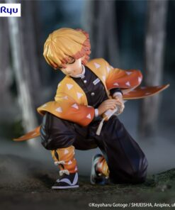 Demon Slayer: Kimetsu no Yaiba Noodle Stopper Statue Zenitsu Agatsuma 10 cm