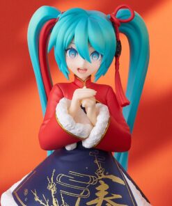 Character Vocal Series 01: Hatsune Miku Pop Up Parade Statue Sourxuan Chinese New Year Ver. 17 cm