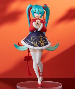 Alternative view of Character Vocal Series 01: Hatsune Miku Pop Up Parade Statue Sourxuan Chinese New Year Ver. 17 cm
