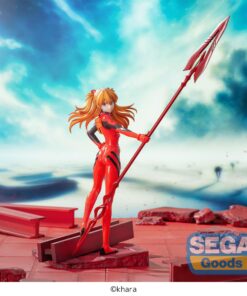 Evangelion: 3.0+1.0 Thrice Upon a Time Luminasta Statue Asuka Shikinami Langley x Spear of Longinus 20 cm