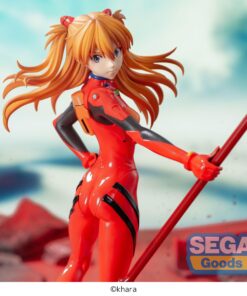 Alternative view of Evangelion: 3.0+1.0 Thrice Upon a Time Luminasta Statue Asuka Shikinami Langley x Spear of Longinus 20 cm