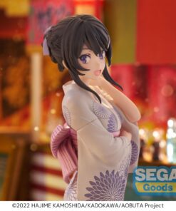 Alternative view of Rascal Does Not Dream of Bunny Girl Senpai Luminasta Statue Mai Sakurajima Yukata Ver. 22 cm
