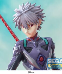 Alternative view of Evangelion: 3.0+1.0 Thrice Upon a Time Luminasta Statue Kaworu Nagisa x Spear of Longinus 21 cm