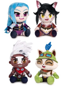 Bundel: League of Legends Plush Figures Jinx, Ahri, Ekko & Teemo