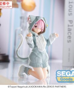 Alternative view of Bundel: Re:Zero Starting Life in Another World Yumemirize Statue Ram, Emilia & Rem Mofumofu Pack 11 cm