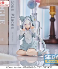 Re:Zero Starting Life in Another World Yumemirize Statue Emilia Mofumofu Pack 11 cm