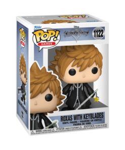 Alternative view of Funko POP! Kingdom Hearts Roxas w/ Keyblade # 1122