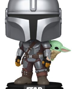 Funko POP! Star Wars: The Mandalorian with Grogu # 818