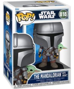 Alternative view of Funko POP! Star Wars: The Mandalorian with Grogu # 818