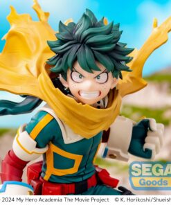 Alternative view of My Hero Academia: You're Next XrossLink PVC Statue Izuku Midoriya 14 cm