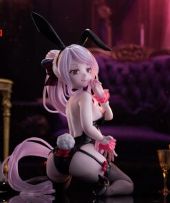 Alternative view of Overlord Desktop Cute Figure Shalltear Bunny Ver. 13 cm