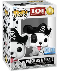 Alternative view of Funko POP! One Hundred and One Dalmatians Patch as a Pirate # 1745
