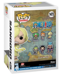 Alternative view of Funko pop! One Piece Sangoro (Wano) # 1473