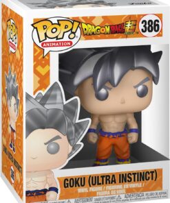 Alternative view of Funko POP! Dragon Ball Super Goku (Ultra Instinct) # 386