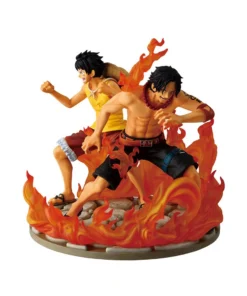 One Piece Ichibansho Dramatic Memories Ace & Luffy figure 15cm