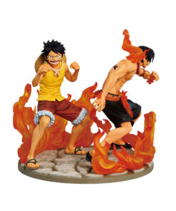 Alternative view of One Piece Ichibansho Dramatic Memories Ace & Luffy figure 15cm