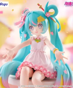 Hatsune Miku Noodle Stopper Statue Hatsune Miku 10th Anniversary 14 cm