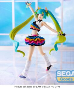Alternative view of Hatsune Miku Project DIVA MEGA39's FIGURIZM Figure Hatsune Miku - Catch the Wave 25 cm