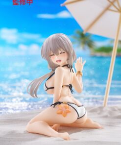 Alternative view of Uzaki-chan Wants to Hang Out! Desktop Cute Figure Tsuki Uzaki (Swimwear Ver.) 13 cm