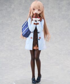 Alternative view of The Angel Next Door Spoils Me Rotten Tenitol Tall Figure Mahiru Shiina Winter clothes Ver. 30 cm