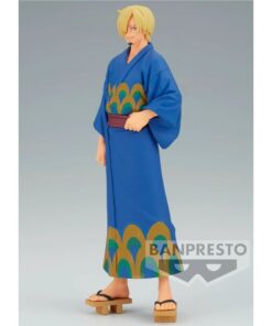 One Piece Grandline Series Wanokuni Yukata Silvers Sanji figure 17cm